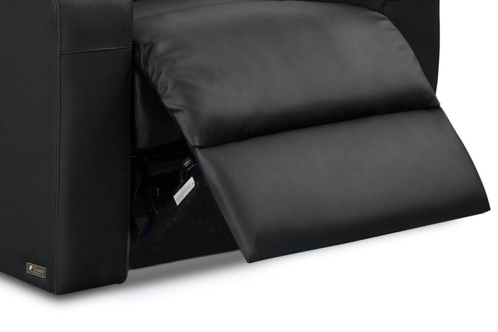 Bellagio Home Cinema Seating Manual Recliner, Black