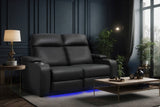 Bellagio Home Cinema Seating Power Recliner, Black