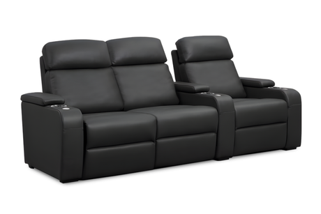 Bellagio Home Cinema Seating Power Recliner, Black