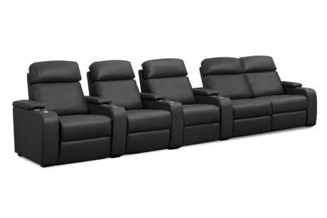 Bellagio Home Cinema Seating Power Recliner, Black