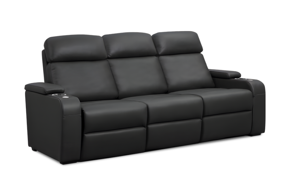 Bellagio Home Cinema Seating Power Recliner, Black