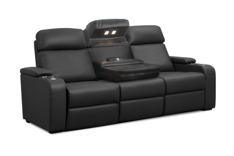 Bellagio Home Cinema Seating Power Recliner, Black