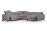 Esther Leather Corner Recliner Sectional Sofa
