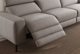Esther Leather Corner Recliner Sectional Sofa
