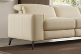 Esther Leather Corner Recliner Sectional Sofa