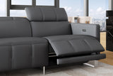 Canapé inclinable en cuir Isla