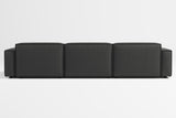 Sofá modular seccional de cuero Nathan