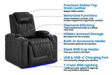 Oslo Luxury Float Zero Gravity Heat & Massage 2025 Home Theater Seating