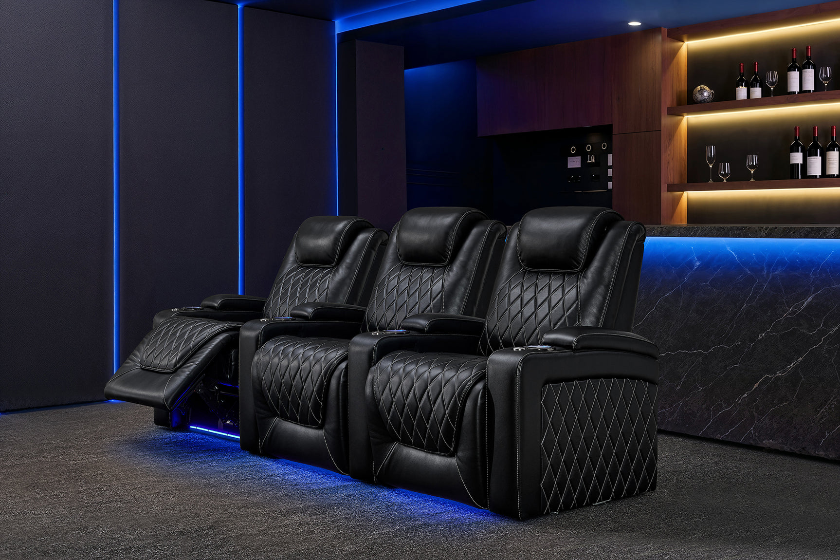 Oslo Luxury Float Zero Gravity Heat & Massage 2025 Home Theater Seating