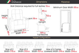 Piacenza Premium Recliner Seating & Cinema Sofa