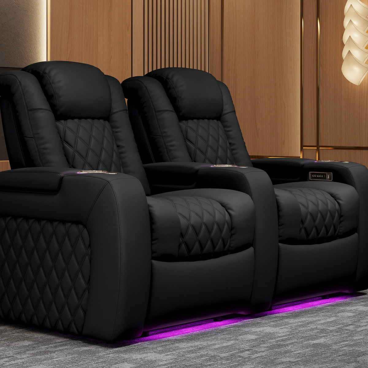 Los asientos de cine en casa Tuscany Luxury Float Zero Gravity con ...
