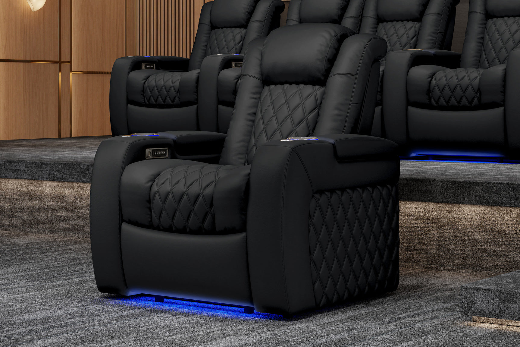 Tuscany Luxury Float Zero Gravity Heat & Massage 2025 Home Theater Seating