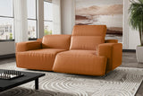 Canapé inclinable en cuir Valentina
