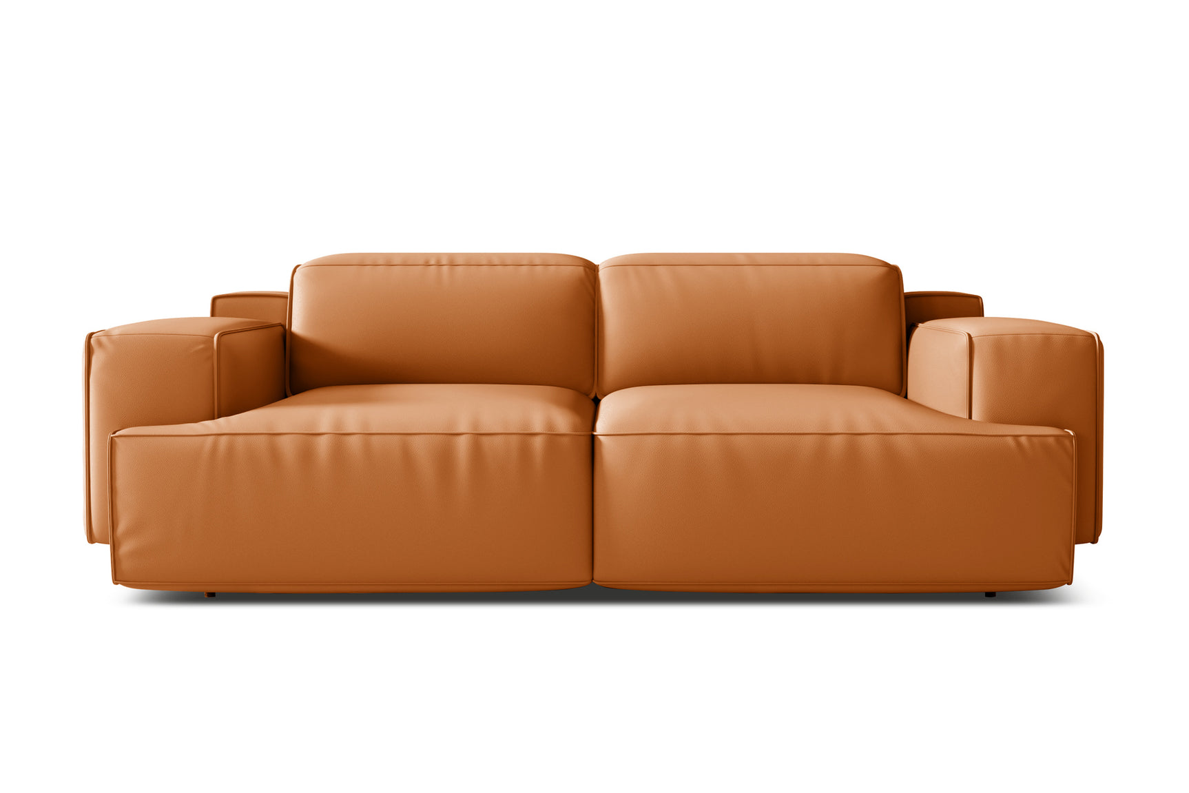 Canapé inclinable en cuir Valentina