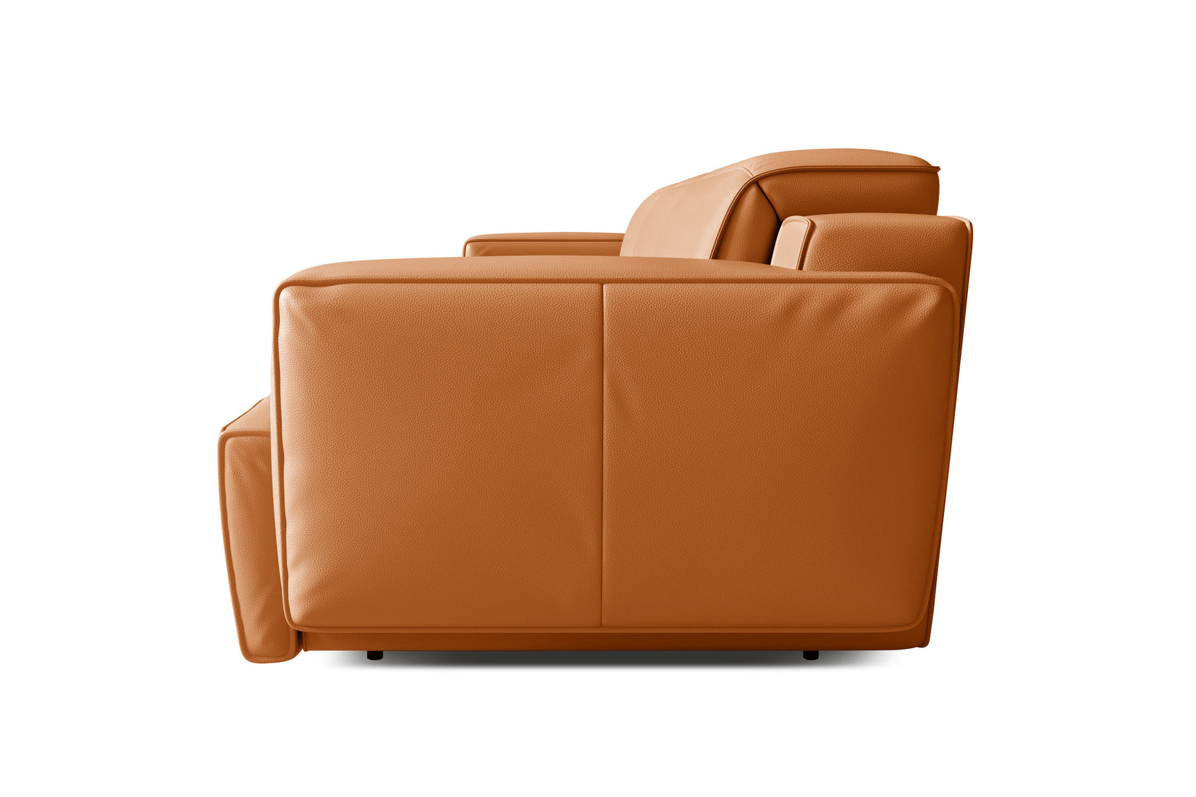 Canapé inclinable en cuir Valentina
