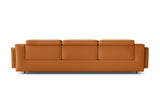Canapé inclinable en cuir Valentina