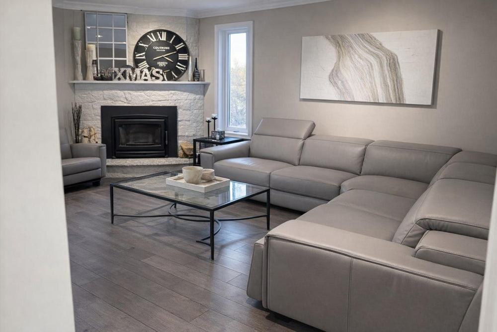 Valentina Leather Recliner Sofa