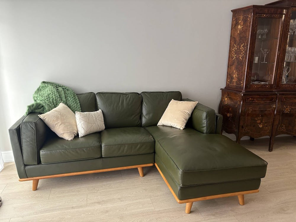 Artisan Leather Sectional Sofa