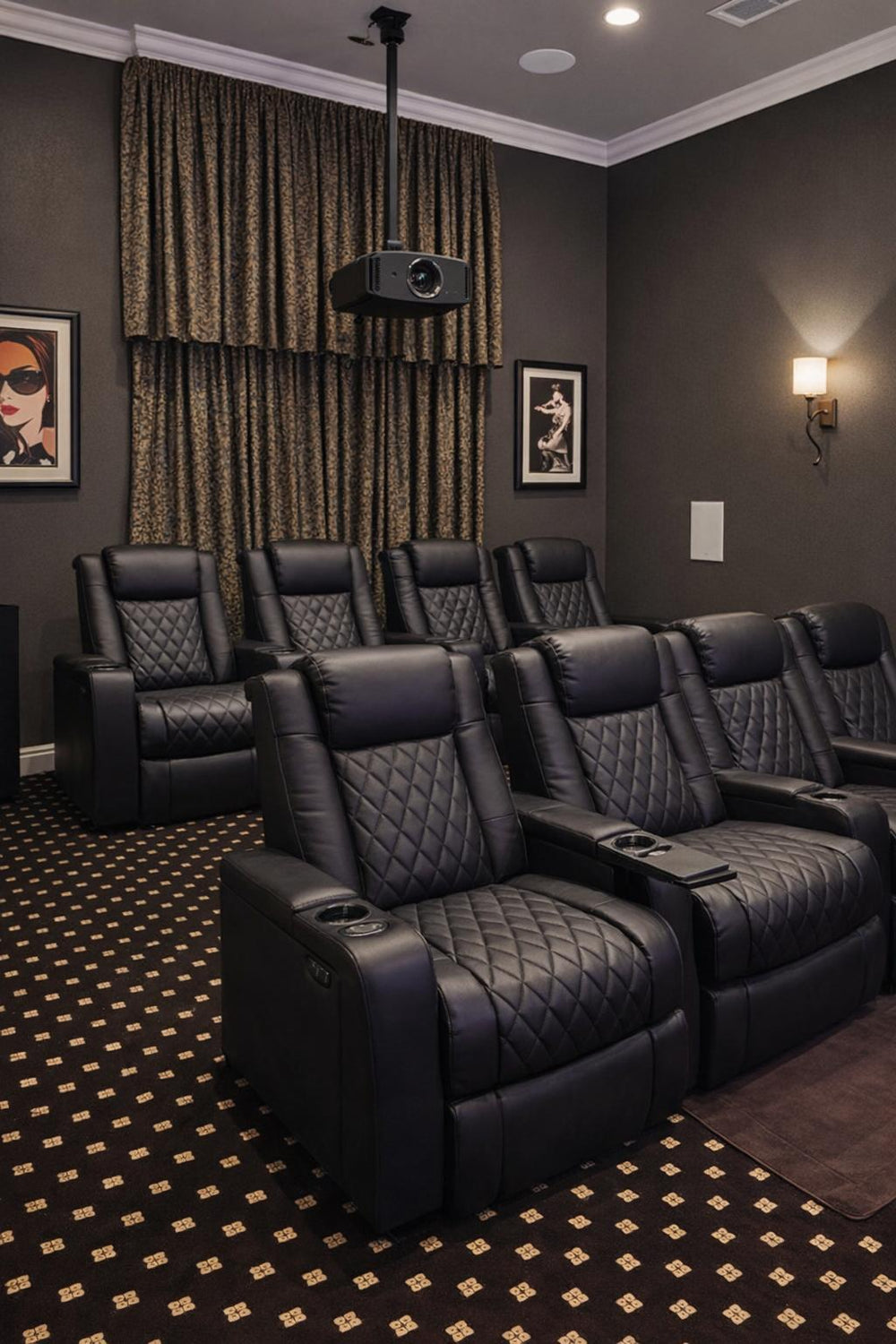 Tuscany XL Cinema Seating – Premium Recliner Seating & Cinema Sofa