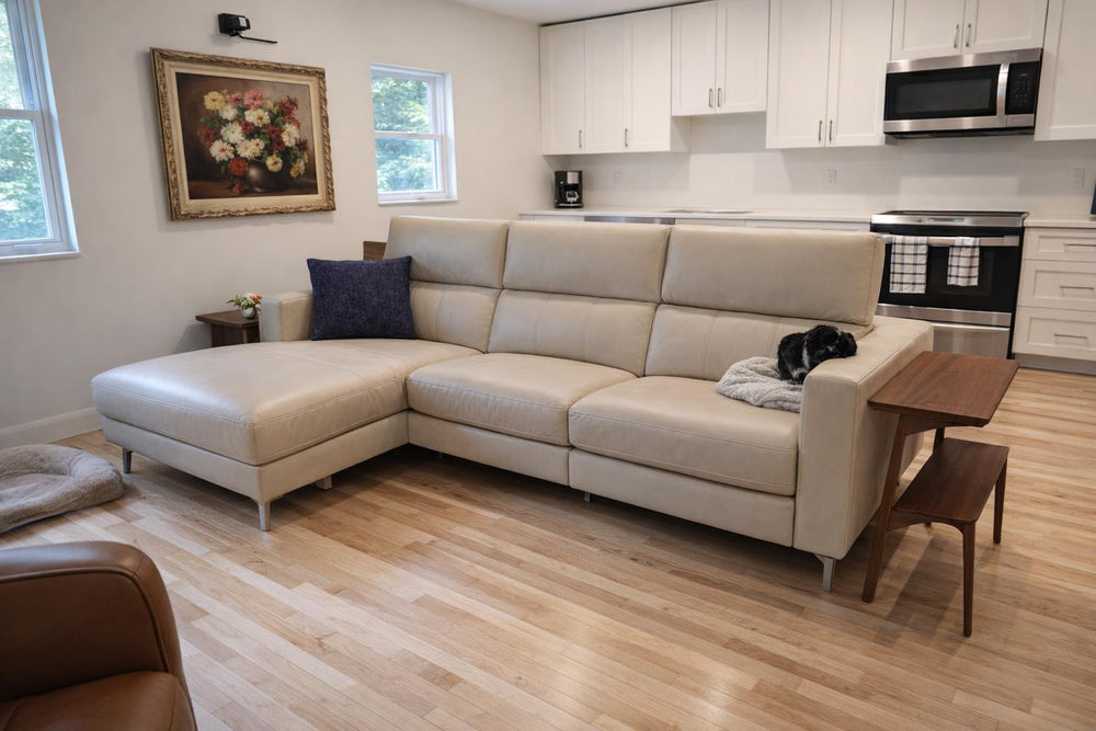 Esther Leather Dual Recliner Sofa