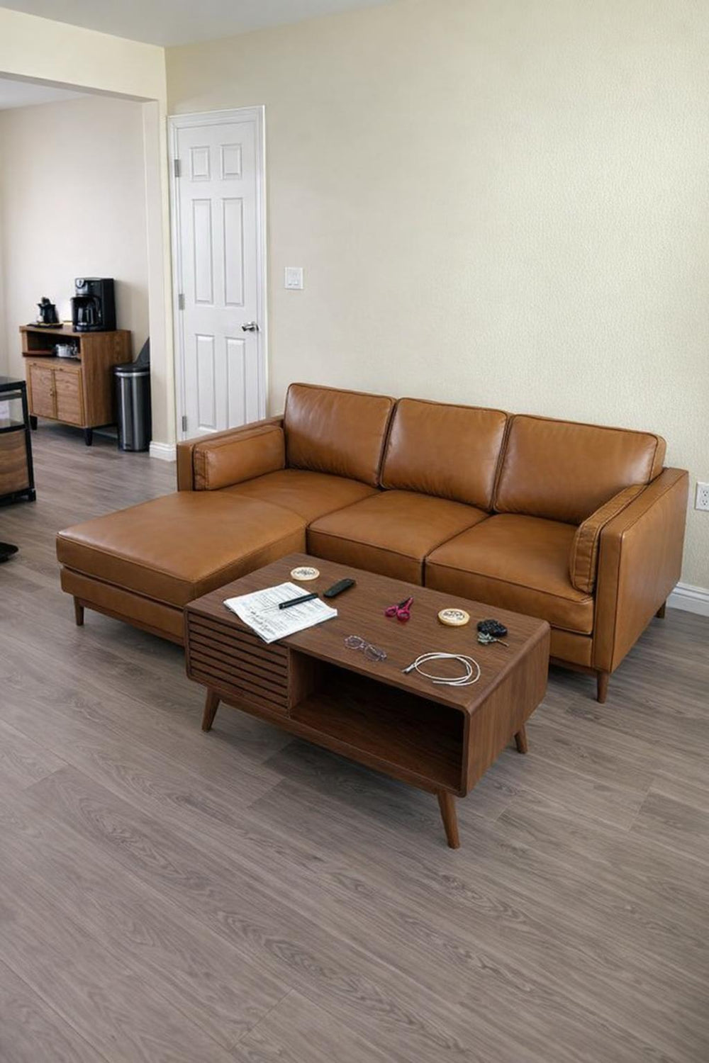 Artisan Leather Sectional Sofa